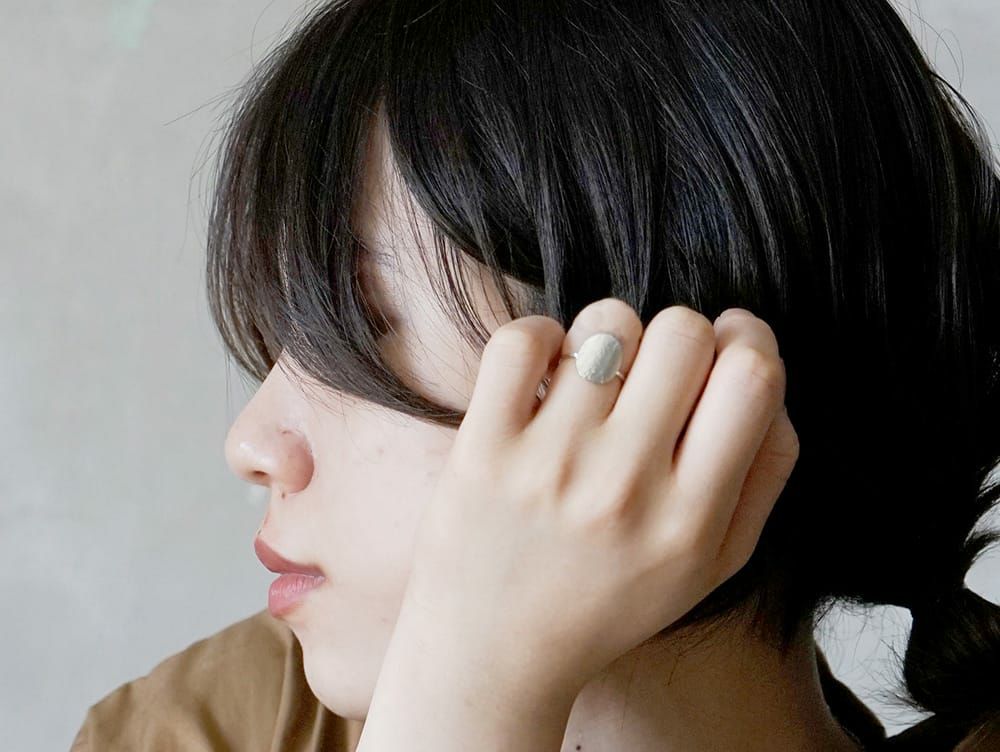 アピカル リング オーバル カーブ シルバー | 家具・インテリア