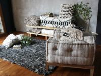 10％OFF】ブロック マルチ ソファ U アーム LPF ベージュ - a.depeche