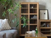 アデペシュ　キャビネット カデル スライドガラスキャビネット ハイ - a.depeche(アデペシュ)