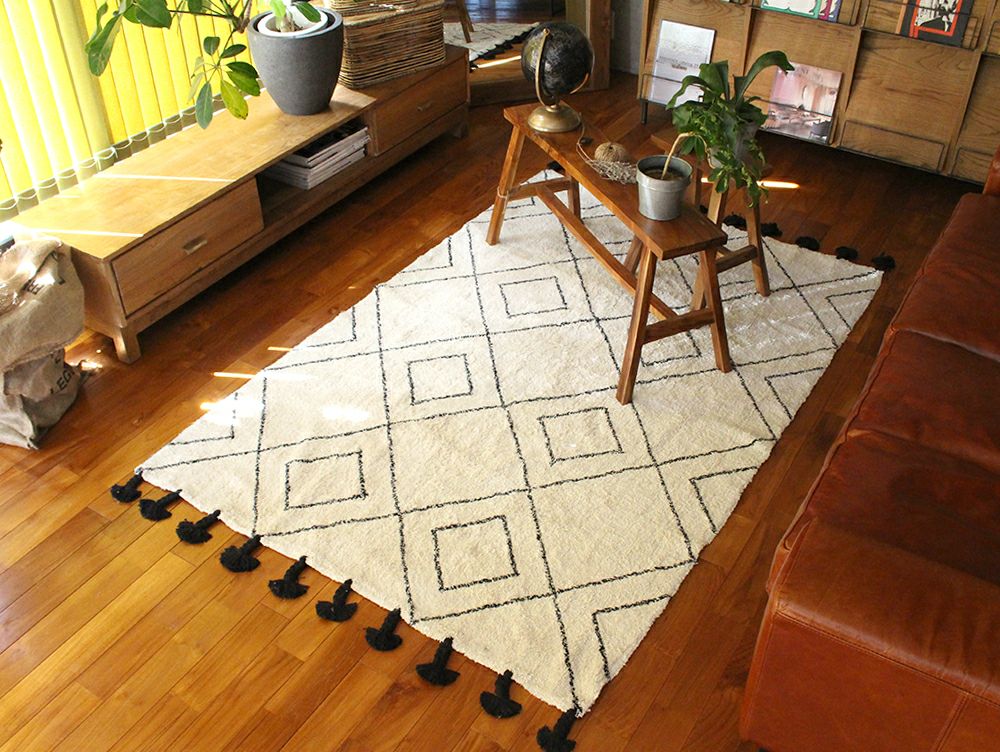 a.depeche/アデペシュ　コットン　ラグ　カーペット cotton rug コットンラグ a.depeche アデペシュ/綿
