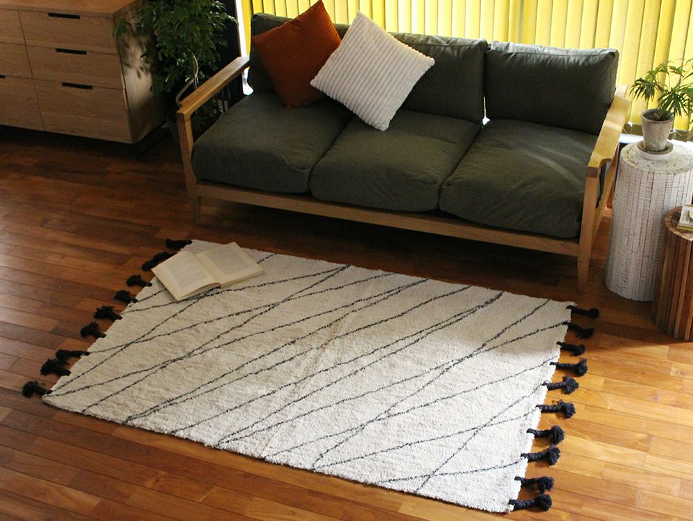 a.depeche/アデペシュ　コットン　ラグ　カーペット cotton rug コットンラグ a.depeche アデペシュ/綿