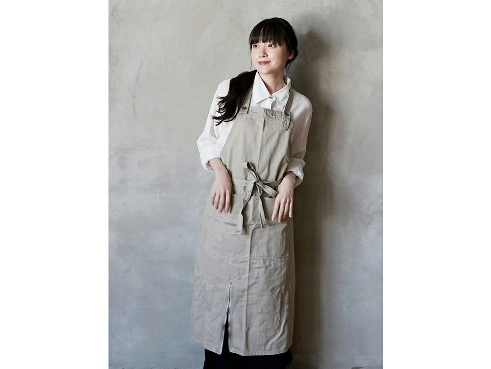 取扱終了]ナン・ポルテ ジッパー スリット エプロン | 家具