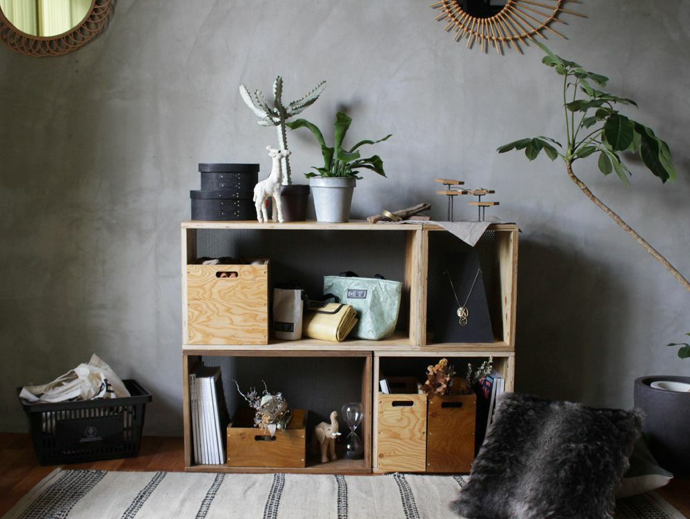 取扱終了]プロック DIY クラフト ボックス シェルフ 300 - a.depeche