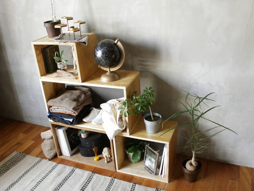 取扱終了]プロック DIY クラフト ボックス シェルフ 450 - a.depeche