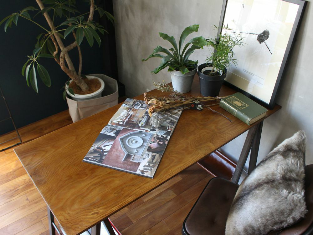 a.depeche プロック DIY クラフトアートダイニングテーブル 1200 a.depeche proch DIY craft art dining table 1200 / アデペシュ