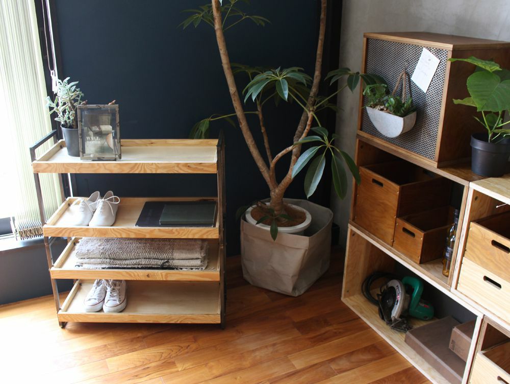 取扱終了]プロック DIY クラフト パイルド シェルフ - a.depeche