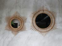 ロッタ ラタン ミラー エトワール S | 家具・インテリア a.depeche