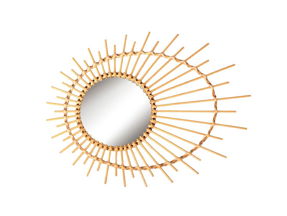 ロッタ ラタン ミラー ソレイル S | 家具・インテリア a.depeche