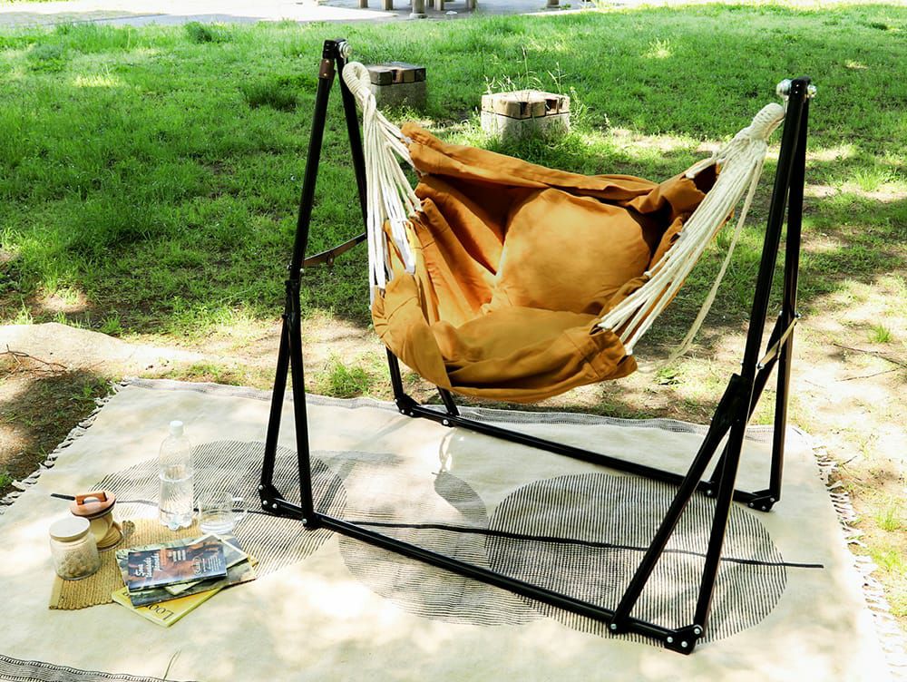 3WAY HAMMOCK revir of river（BLACK&NAVY)（River Blue - Recycled 