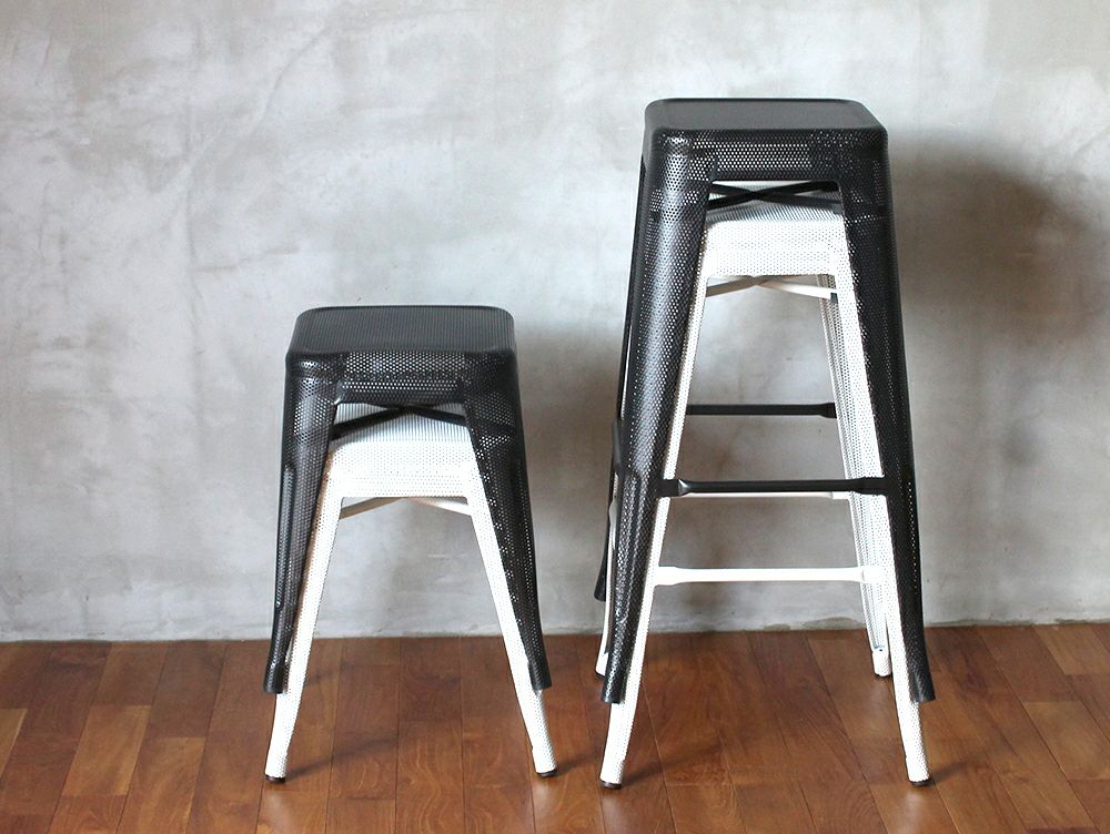 取扱終了]スタッキング メッシュ スツール - a.depeche(アデペシュ)