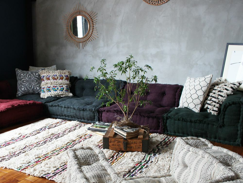 アデペシュ　ソファ  sofa 20％OFF対象】ブロック マルチ ソファ コーナー ジオ グレー - a