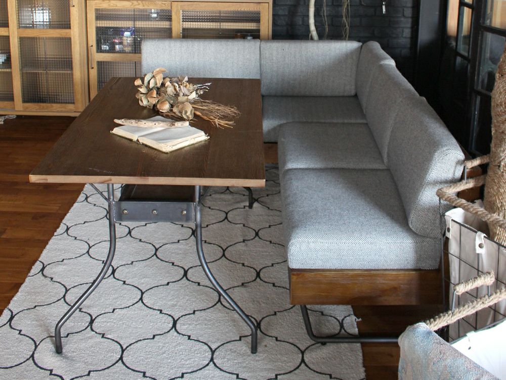 新仕様] ウォーム LD ソファ ライト/レフトアーム ヘリンボーン - a  