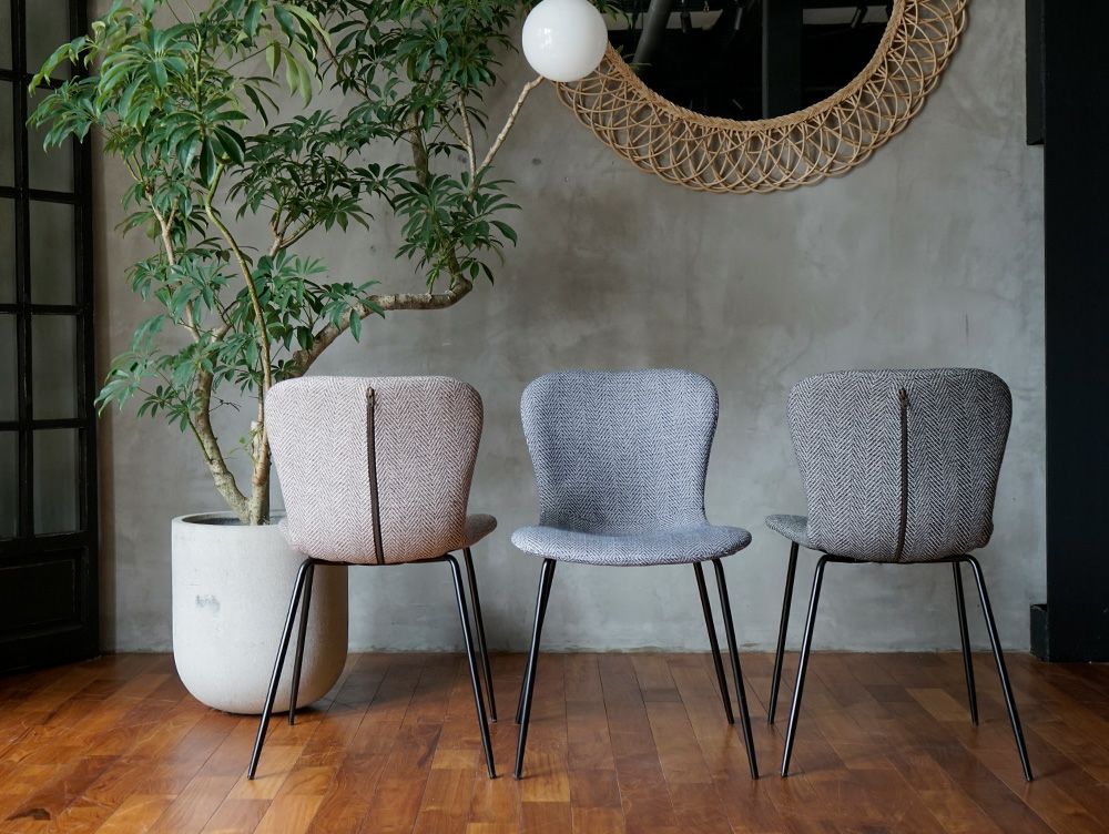 ジップ デザイン チェア ヘリンボーン使用イメージ01