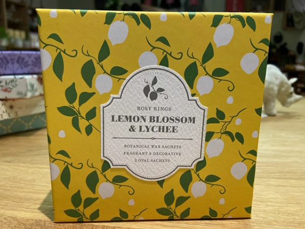 Mozo名古屋店 直送品 ボタニカルワックスサシェ オーバル Lemon Blossom Lychee 家具 インテリア A Depeche アデペシュ