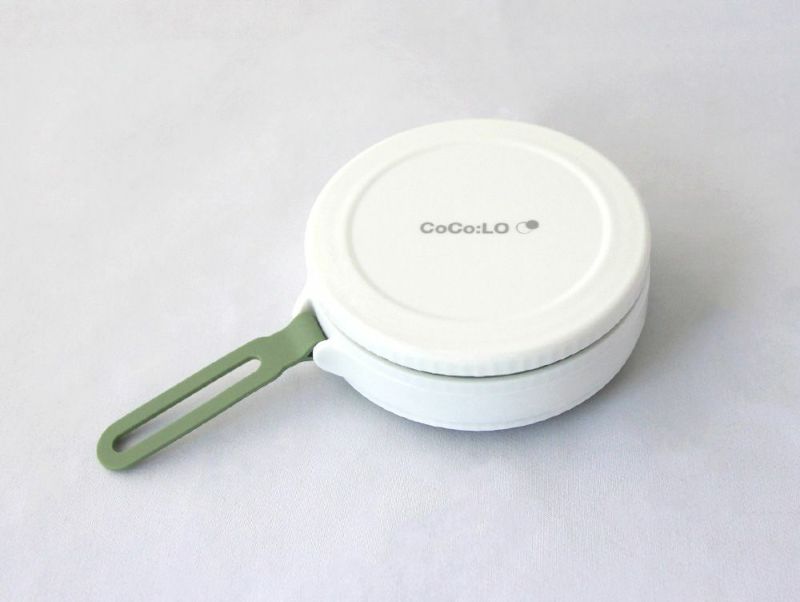 保温 マグカップ 蓋つき シリコン USB 350ml キャンプ アウトドア CoCo:LO ココロ フレキシビリティ アイボリー ピンク グレー グリーン アデペシュ
