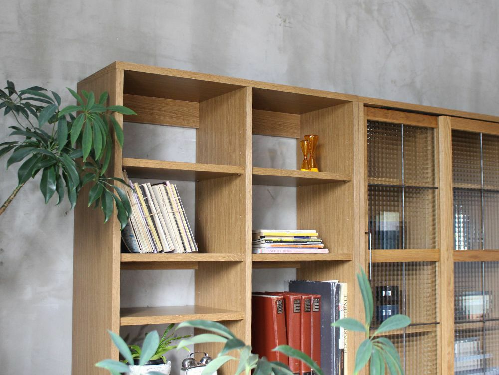 カデル ブックケース オープンウィズドロワー