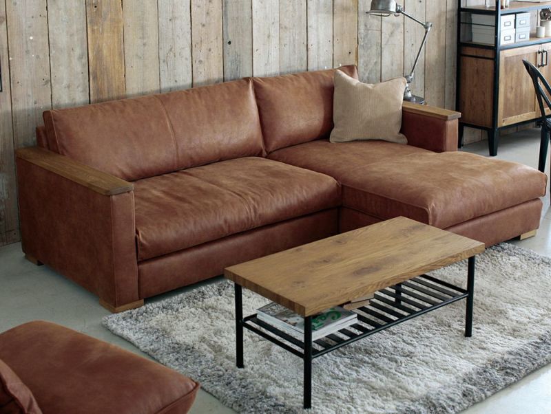 Y)北大前! 札幌 引取 HUGO/ヒューゴ L字ソファ カウチソファ 2.5人掛け