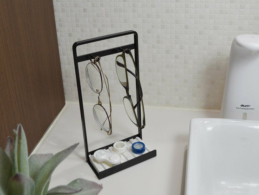 コレンド メガネスタンド（ドライトレイ付） | 家具・インテリア a