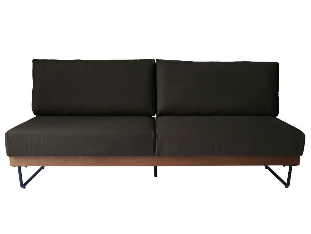 ウェルメ 3シート ソファ スペアカバー カーキ