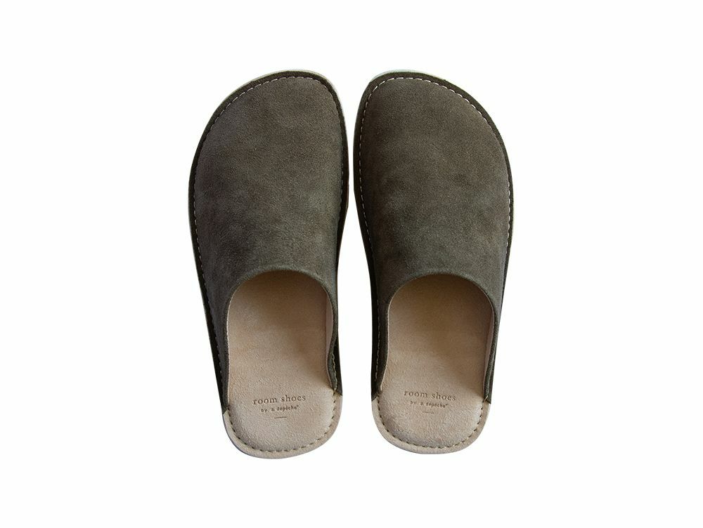 リーラ ベロア レザー スリッパ M | 家具・インテリア a.depeche