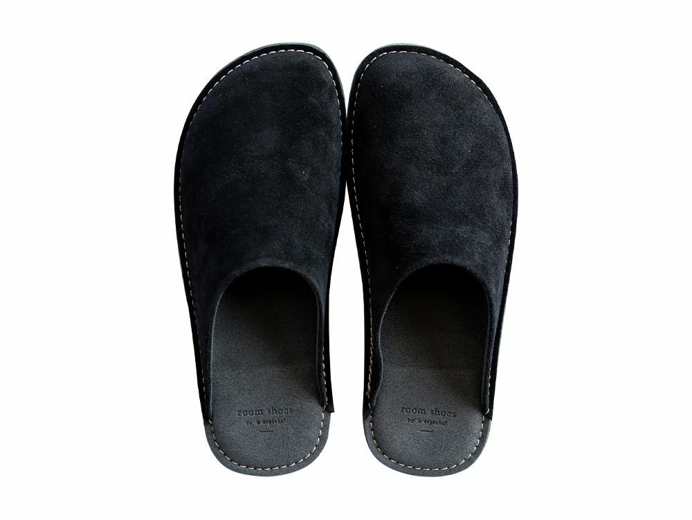 リーラ ベロア レザー スリッパ L | 家具・インテリア a.depeche