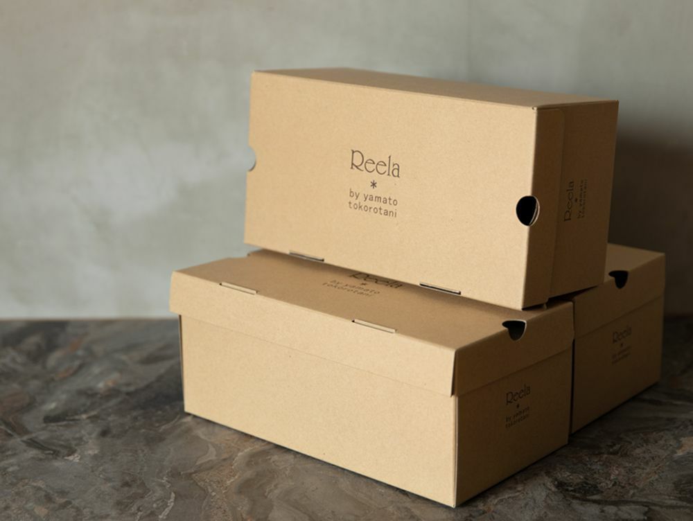 リーラ ベロア レザー スリッパ L