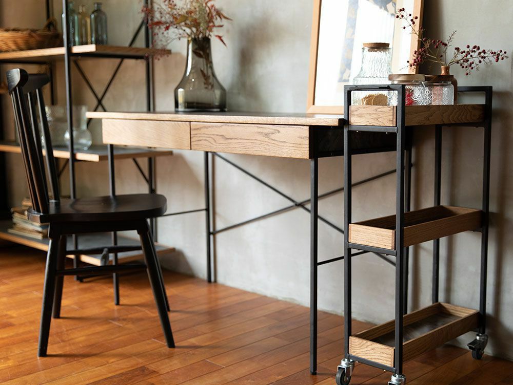 事務机・学習机 a.depeche POL desk 900 wide mat black 決算セール10%OFF]ポル デスク 900 ワイド マットブラック