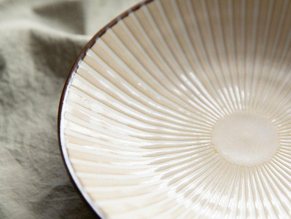 風車 深皿 ホワイト | 家具・インテリア a.depeche(アデペシュ)