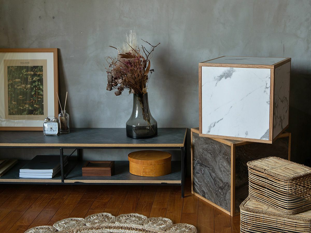 ポル ブロック キャスター スツール