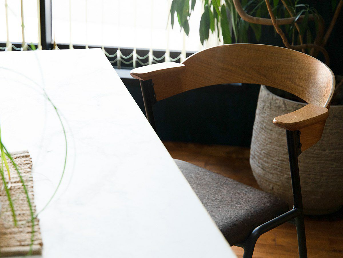 ダイニングチェア a.depeche danis short arm chair NT ア.デペシュ / a.depeche | danis short arm chair NT [4color