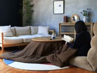 アデペシュa.depeche こたつ布団　単品　廃番品 a.depeche KOTATSU 冬の風物詩 こたつ｜a.depeche（ア.デペシュ