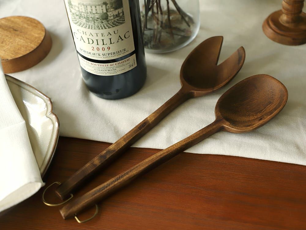 ブラックフライデー】パーティーシーンに合う アカシアのサービング