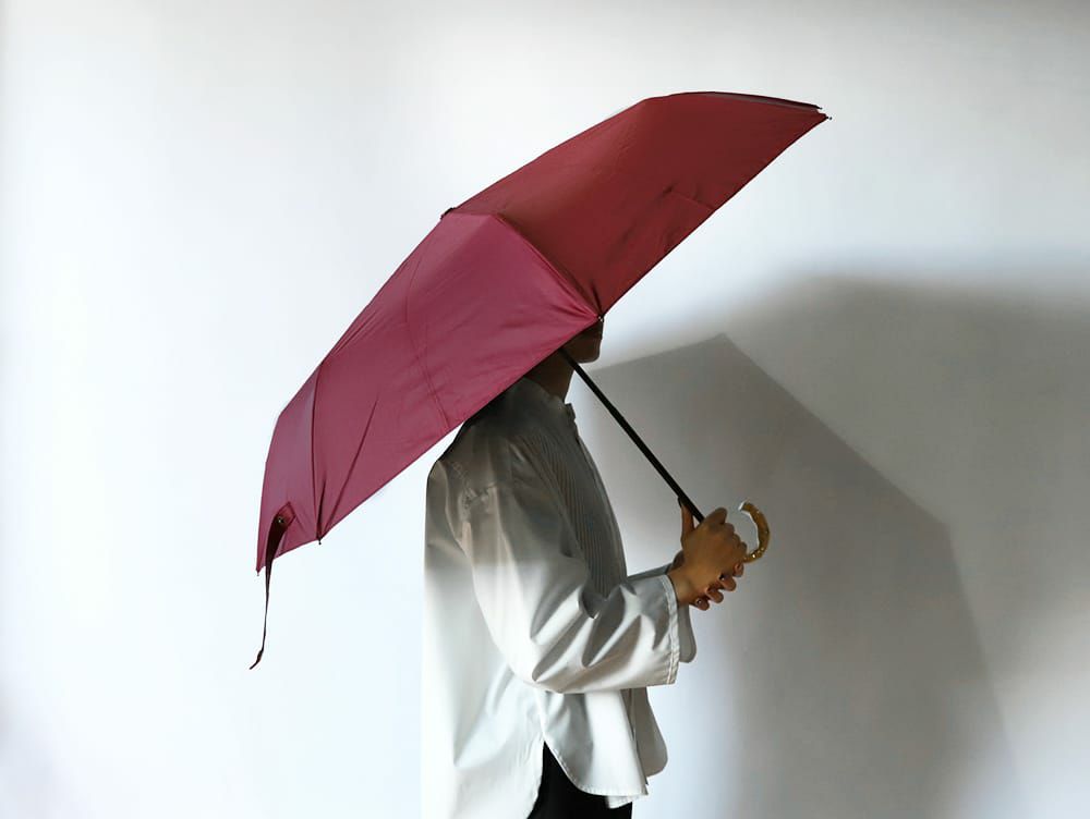 折り畳み傘 晴雨兼用 UV PD バンブー 折り畳み傘 - a.depeche 