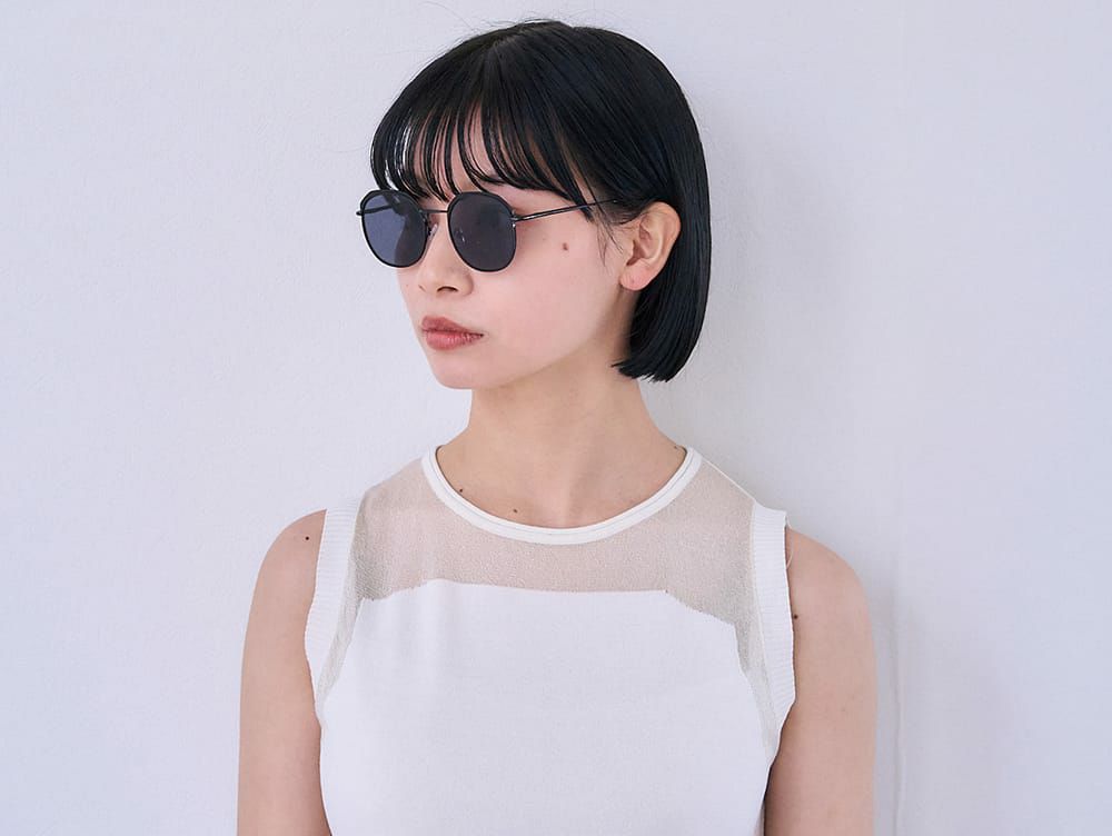 サビエ サングラス ウェリントン型 UV400 - a.depeche(アデペシュ