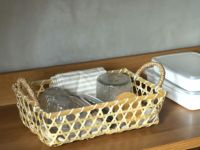 決算セール10%OFF]ちどり産業 和みフラワー竹かご | 家具
