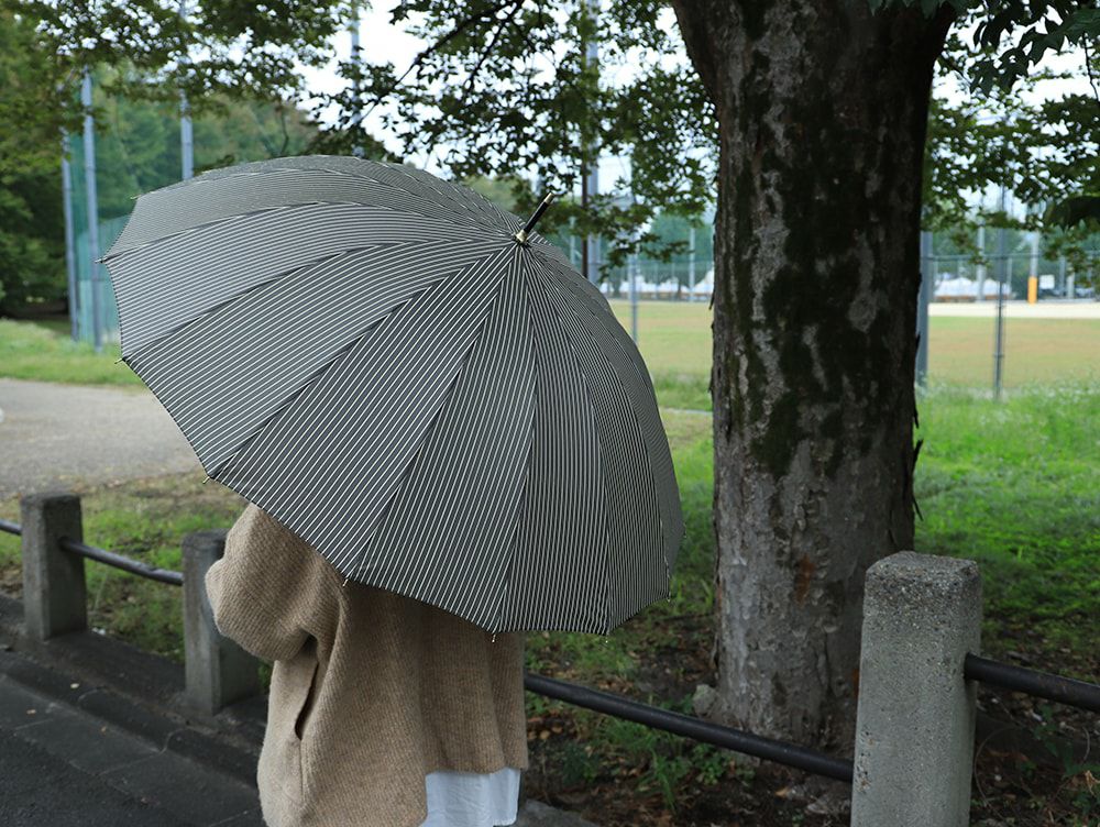 ユヌール ストライプ アンブレラ