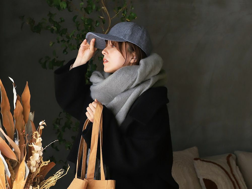 ASHISH(アシシュ） ロングマフラー 美味しから