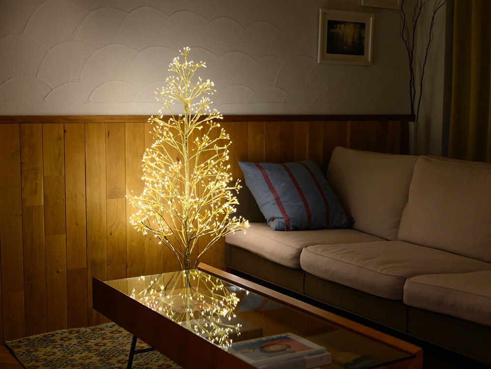 ブラックフライデー】スワン電器 ゴールド ツリー | 家具・インテリア