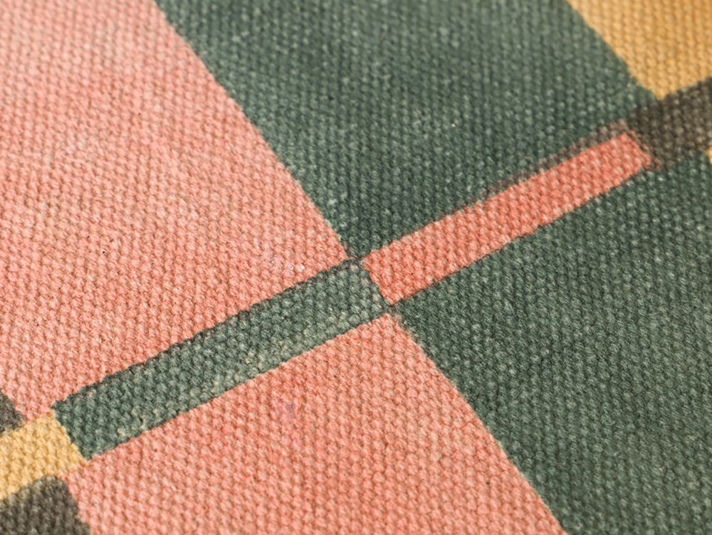 HERMÈS ランチョンマット　アネモネ　2枚〜 リネンランチョンマット 2枚セット 45×32cm コーヒービーンズ