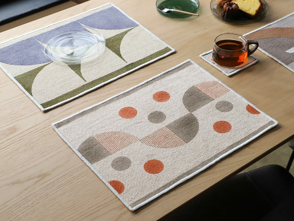 ランチョンマット 布 北欧 おしゃれ 洗える かわいい シンプル