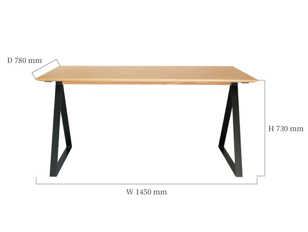 ベイク ダイニングテーブル 1450 | 家具・インテリア a.depeche