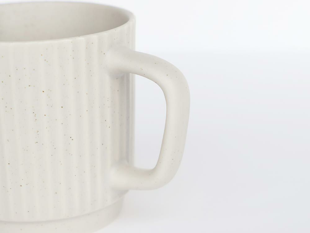 プアト マグ アイボリー×ベージュ 4セット | 家具・インテリア a